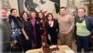 نجوم الفن في عيد ميلاد إلهام شاهين.. يسرا وسلاف فواخرجي الأبرز (صور)