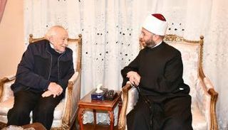 الدكتور أسامة الأزهري والفنان رشون توفيق 