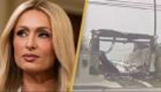 «بيتنا كان هنا».. باريس هيلتون تودع منزلها المحترق