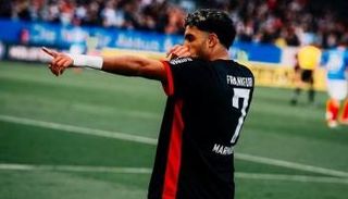 عمر مرموش لاعب آينتراخت فرانكفورت