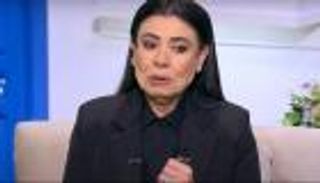 انهيار نشوى مصطفى بالبكاء في أول ظهور بعد وفاة زوجها