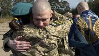 جانب من إطلاق سراح أسرى أوكرانيين - أرشيفية