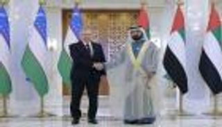محمد بن راشد يستقبل رئيس أوزبكستان.. استعراض سبل تعزيز التعاون الثنائي