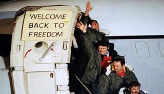 إطلاق سراح الرهائن الأمريكيين من إيران عام 1981