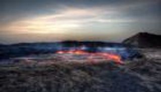 نهر من الحمم.. بركان إرتا أليه في إثيوبيا يثور لأول مرة منذ 20 عاما (فيديو)