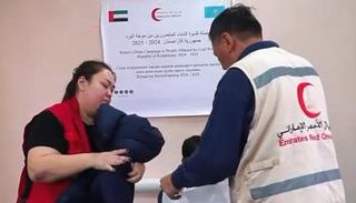 الإمارات تواصل جهودها الإنسانية في كازاخستان