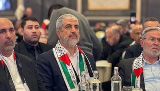 جانب من قيادات حماس الموجودة بالقاهرة