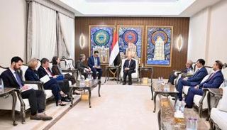 لقاء العليمي وسفراء أوروبا