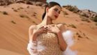 روان بن حسين.. «حوريّة الصحراء» في أحدث جلسة تصوير