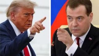 ترامب وميدفيديف