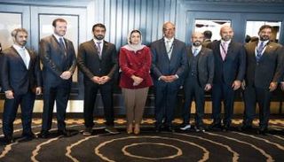 جانب من توقيع الشراكة - وام