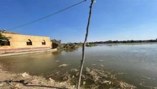 فيضان النيل يهدد البحيرة 