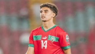 لاعب الوسط المغربي أسامة تيرغالين