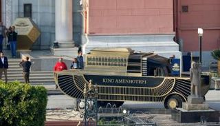 مركبة الملك أمنحتب - أرشيفية