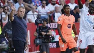 هانز فليك مدرب برشلونة