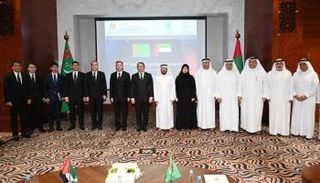 جانب من ملتقى الأعمال الإماراتي - التركمانستاني