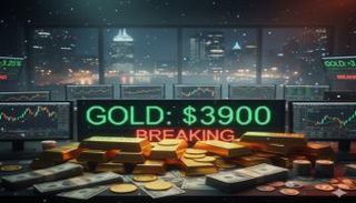 الذهب يكسر حاجز الـ3900 دولار.. الصورة مصممة بالذكاء الاصطناعي