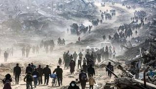 نازحون في غزة