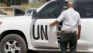 مركبة تابعة للأمم المتحدة في صنعاء - أرشيفية