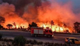 حرائق كورسيكا العليا