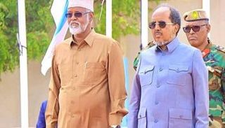 الرئيس الصومالي ورئيس ولاية جوبالاند