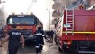 تفاصيل حريق الحرفيين في مصر.. بدأ داخل مخزن لقطع غيار السيارات