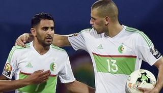 محرز وسليماني في منتخب الجزائر