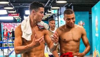 كيليان مبابي وكريستيانو رونالدو