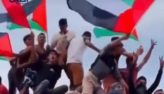 أعلام الإمارات ترفرف في غزة