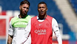 سيرجيو راموس وكيليان مبابي