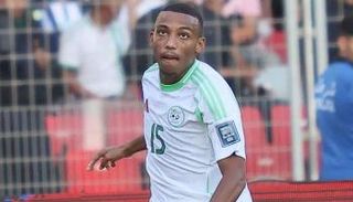 رفيق بلغالي لاعب منتخب الجزائر