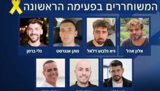 الرهائن السبع المفرج عنهم