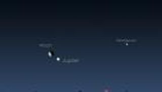 القمر يلتقي المشتري في مشهد سماوي رائع.. إليك الموعد