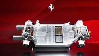 هيكل الطراز الكهربائي الجديد من فيراري