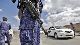 حاجز تفتيش لوزارة الداخلية اليمنية.. أرشيفية