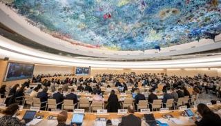 اجتماع سابق لمجلس حقوق الإنسان الأممي