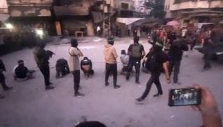 لقطة شاشة من فيديو إعدامات حماس