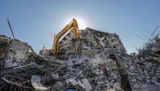 مبنى مدمر في غزة- أرشيفية