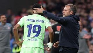 هانز فليك ولامين يامال