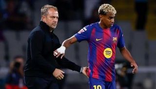 لامين يامال وهانز فليك