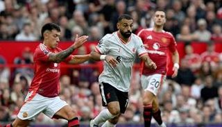 محمد صلاح ضد مانشستر يونايتد