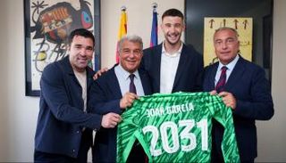 إيريك غارسيا حارس مرمى برشلونة