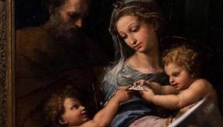 لوحة «مادونا ديلا روزا»