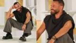 «بيجاما وحلق».. نيقولا معوض يخطف الأنظار في مهرجان الجونة السينمائي 2025