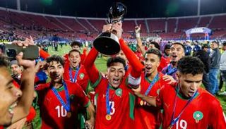 منتخب المغرب بطل كأس العالم للشباب