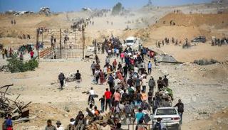 نازحون في غزة