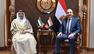 سفير الإمارات يبحث مع وزير قطاع الأعمال المصري تعزيز التعاون الاقتصادي
