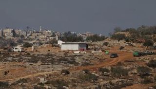 بؤرة استيطانية إسرائيلية بالقرب من قرية يبرود الفلسطينية، في الضفة الغربية