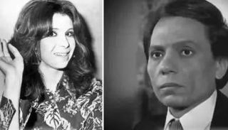 عادل إمام ومديحة حمدي 