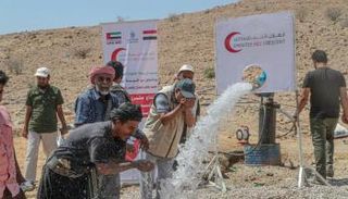دعم إماراتي للأمن المائي في حضرموت